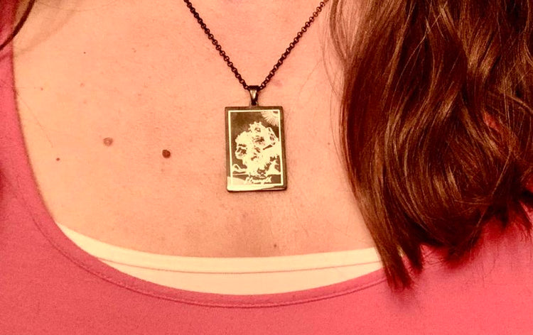 Tarot Card Necklaces