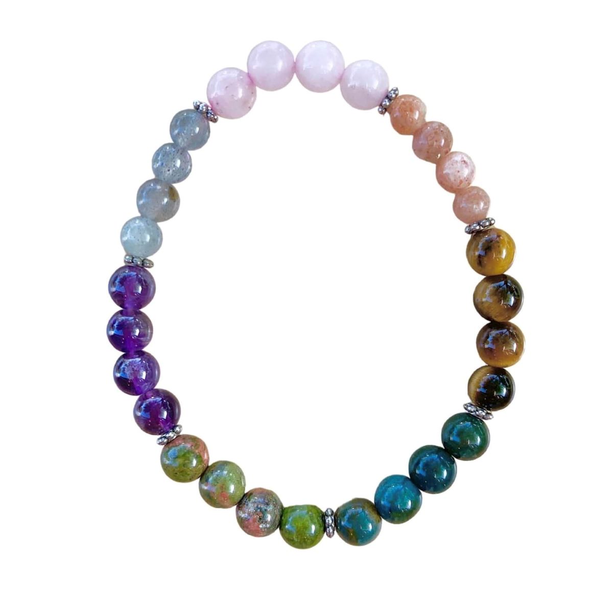 Chakra Stones Bracelet 6 mm Alchemy Crystals
