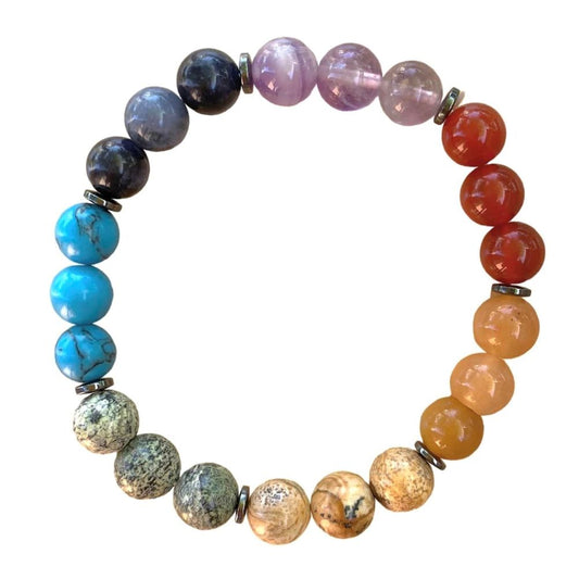 Chakra Stones Bracelet 8 mm Alchemy Stones