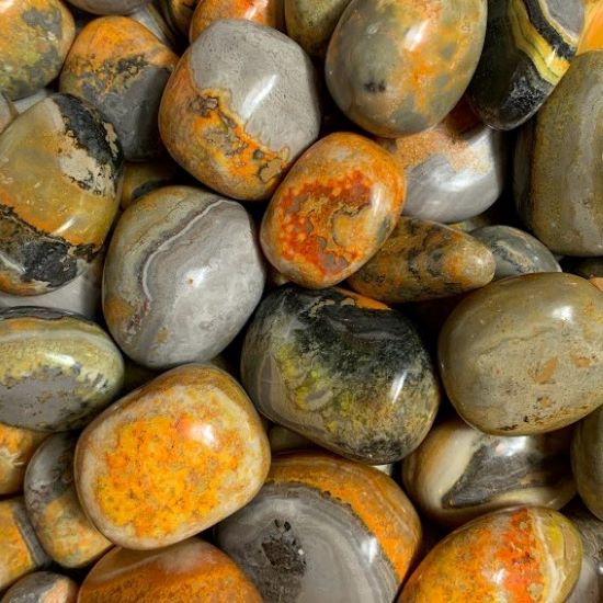 Crystal Advent Calendar Bumblebee Jasper Tumbled Stones