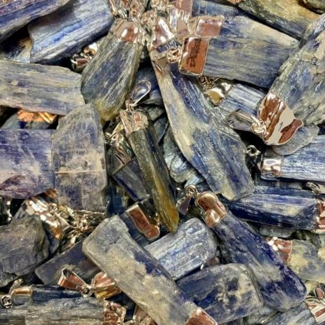 Crystal Advent Calendar Wellness Kyanite Pendant