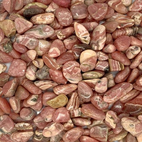 Crystal Advent Calendar Rhodonite Tumbled Stones
