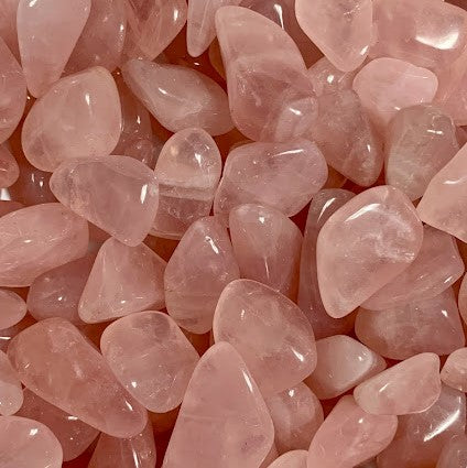 Crystal Advent Calendar 12 Days of Christmas Rose Quartz Tumbled Stones