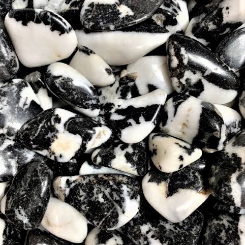 Crystal Advent Calendar 12 Days of Christmas Zebra Jasper Tumbled Stones