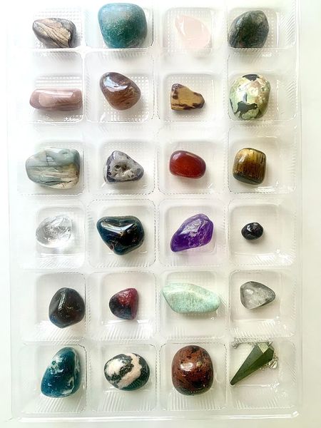 Crystal Advent Calendar Zen Tray