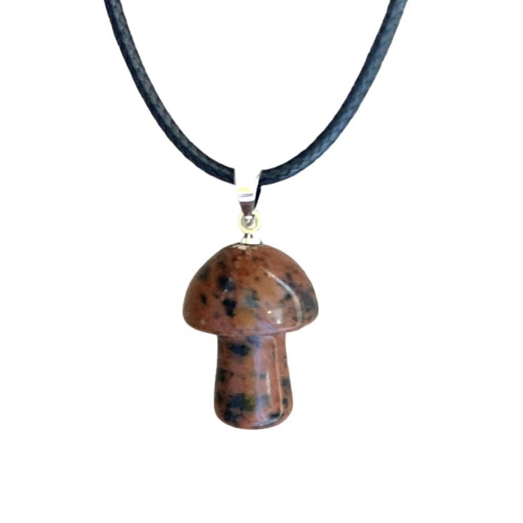 Crystal Necklaces - Mushroom Shaped