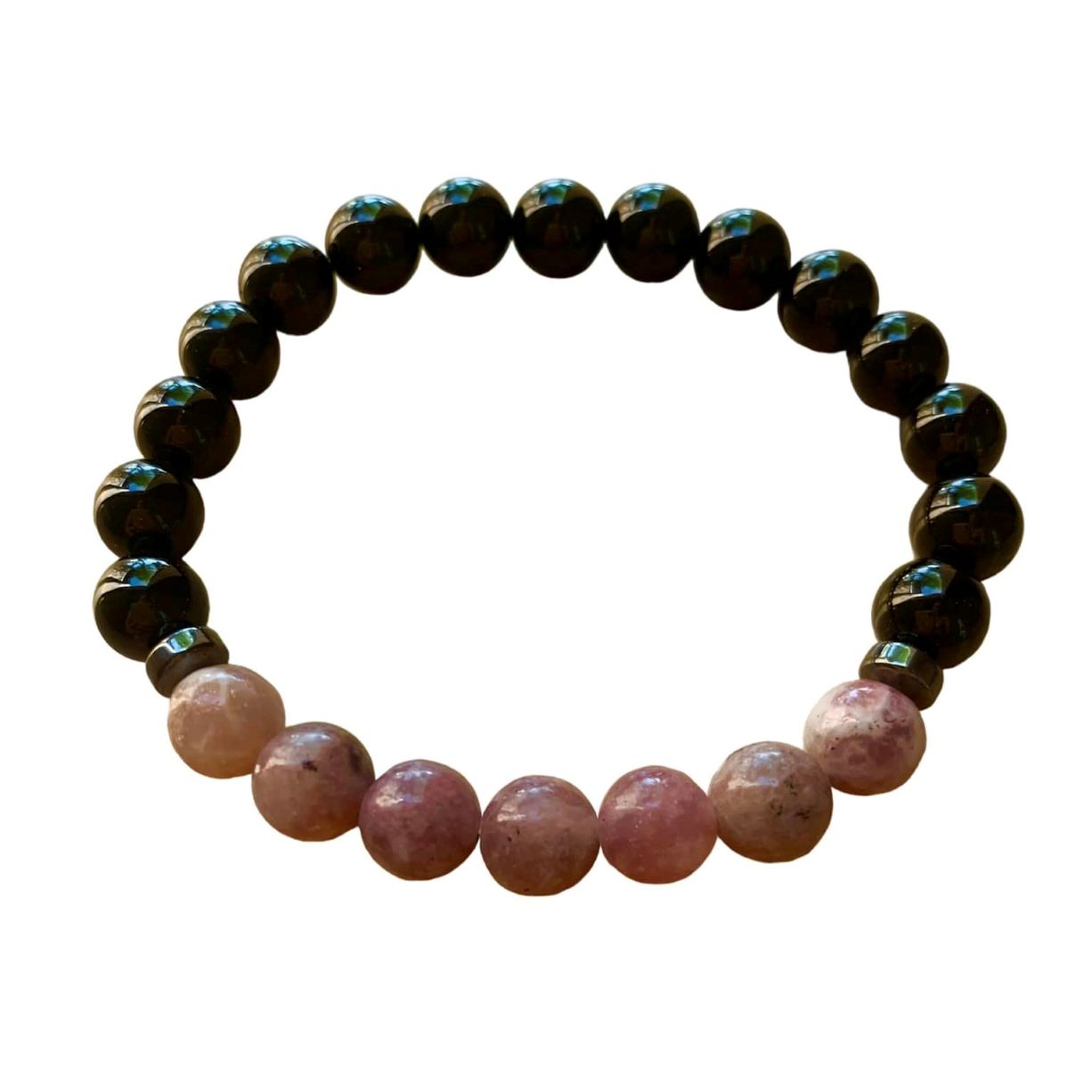 Healing Crystal Bracelets Grief Relief Lepidolite