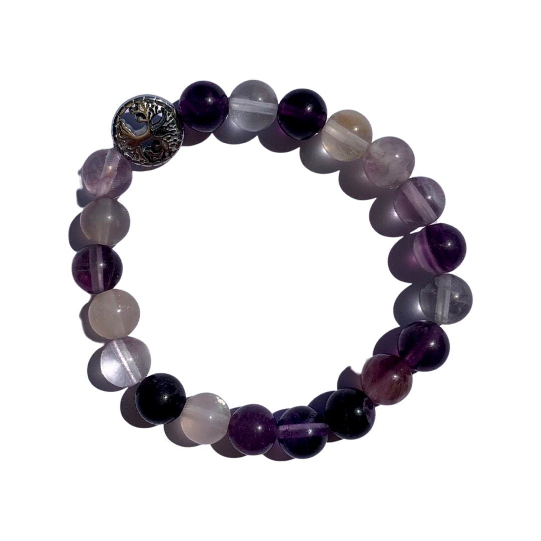 Healing Crystal Bracelets Fluorite 8mm