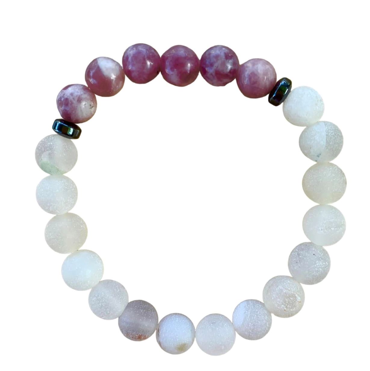 Healing Crystal Bracelets Phoenix Rising Lepidolite