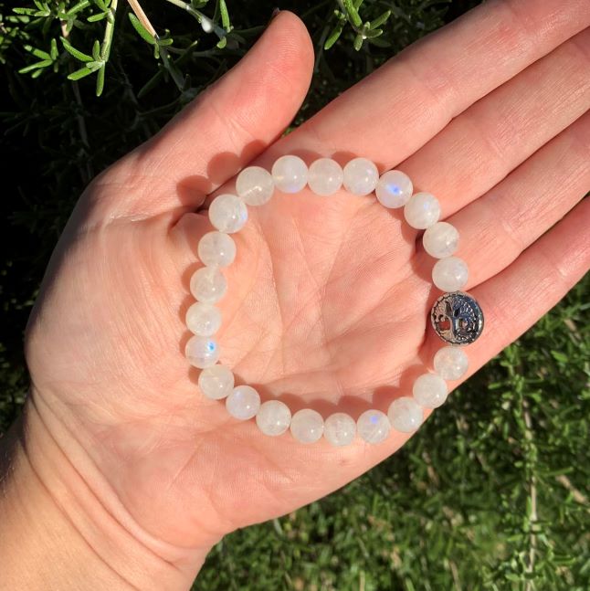 Healing Crystal Bracelets in the Sun