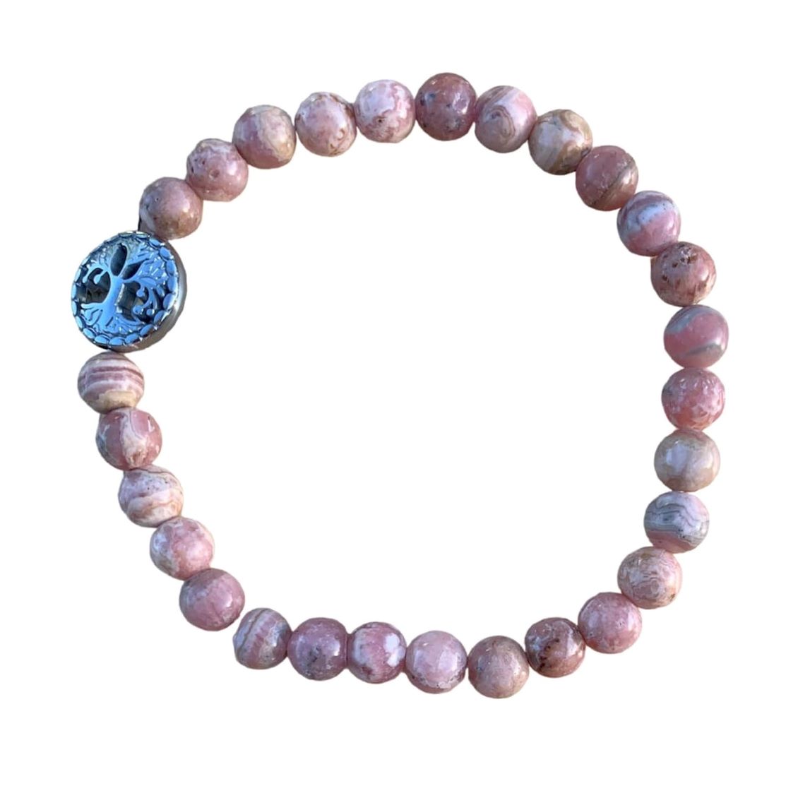 Healing Crystal Bracelets Rhodochrosite 6 mm
