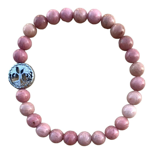 Healing Crystal Bracelets Rhodonite 6mm