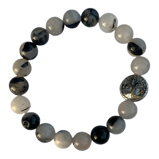 Healing Crystal Bracelets Tourmalated Quartz 8mm
