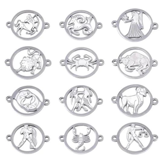 Zodiac Chain Bracelet Astrology Signs