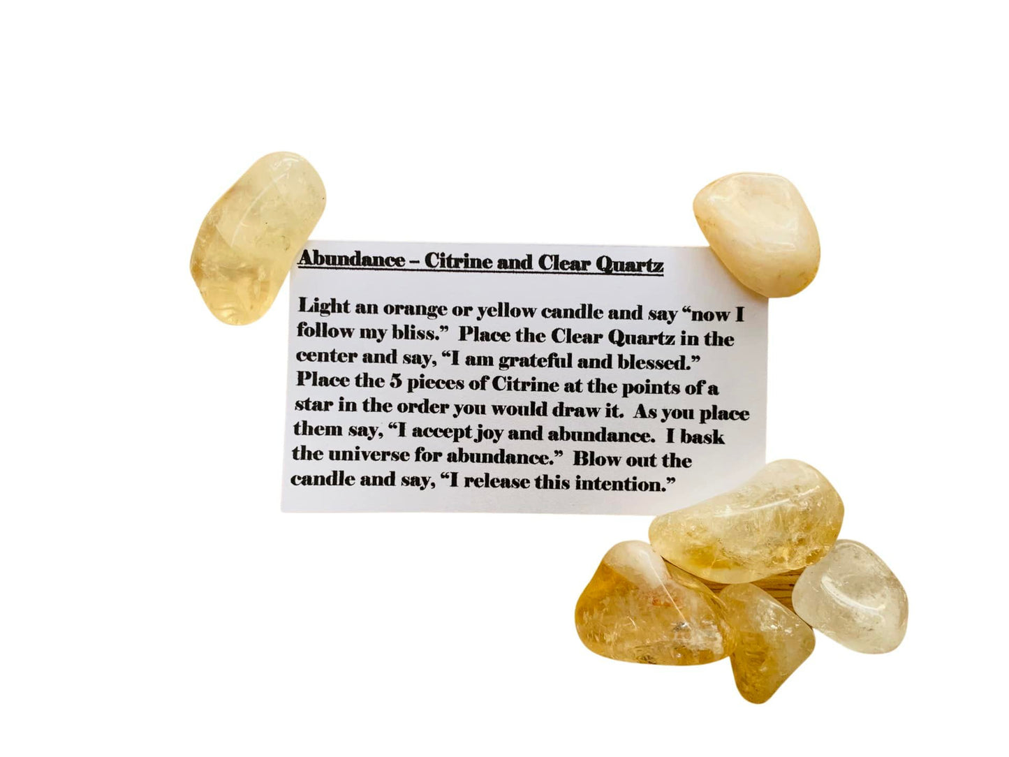 Abundance: Clear Quartz and Citrine