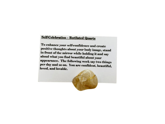 Self-Celebration: Rutilated Quartz