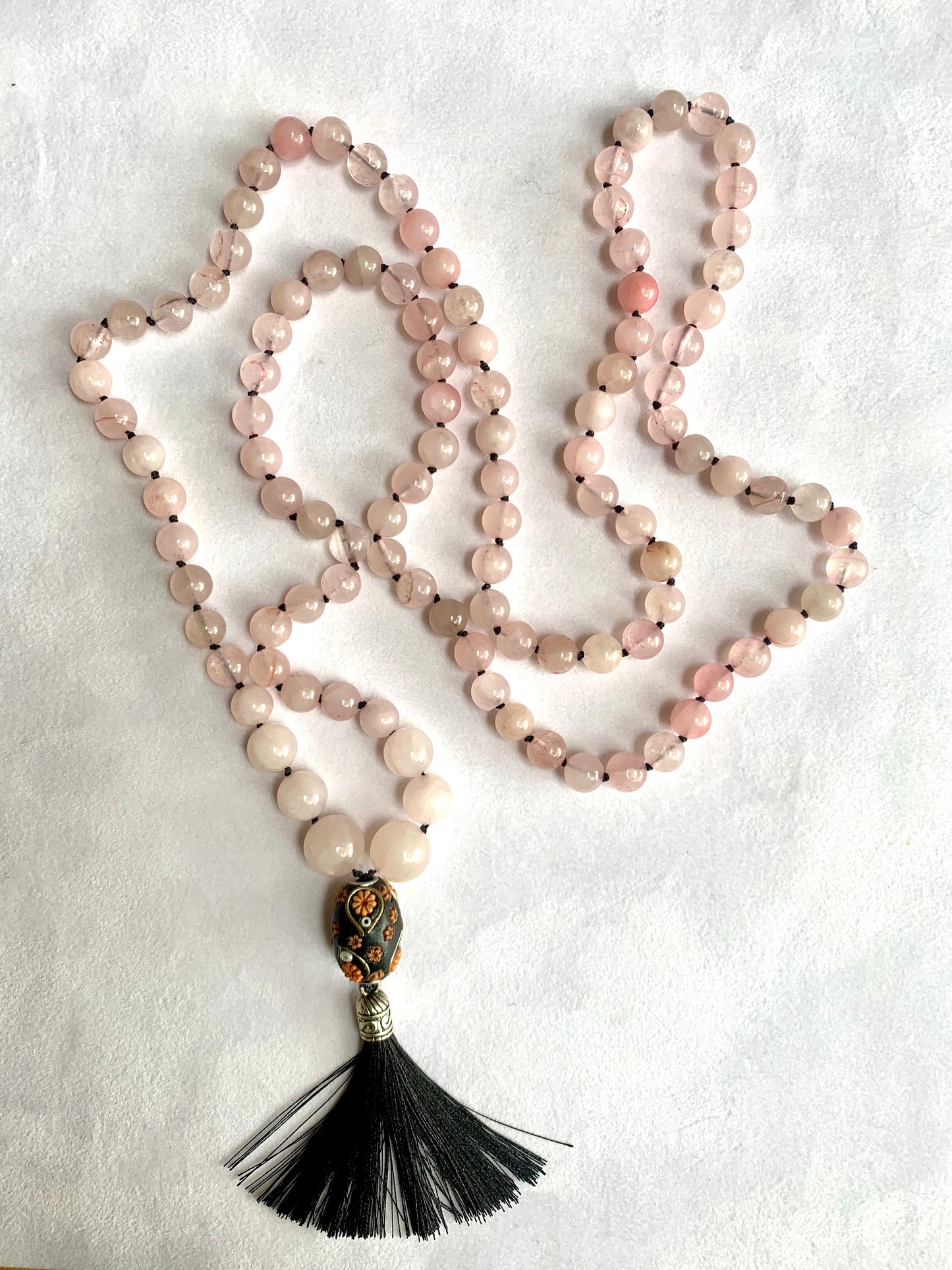 Eleos Mala - Sensitivity - Rose Quartz