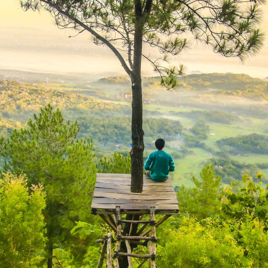 Meditating in Nature