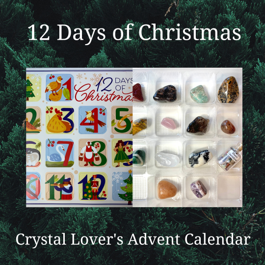 Gemstone Crystal Advent Calendars Handmade Metaphysical Gift