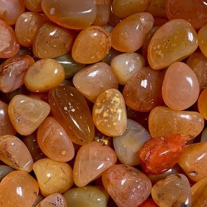 Crystal Advent Calendar Carnelian Tumbled Stones