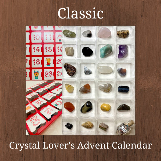 Gemstone Crystal Advent Calendars Handmade Metaphysical Gift