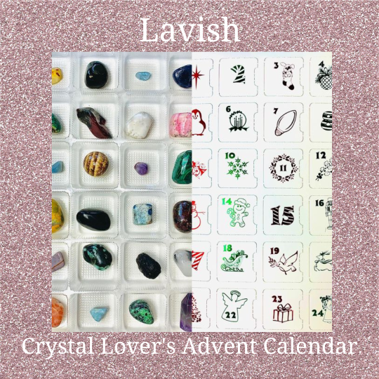 Gemstone Crystal Advent Calendars Handmade Metaphysical Gift