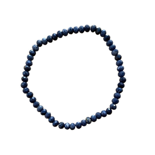 Dainty stackable sapphire bracelet