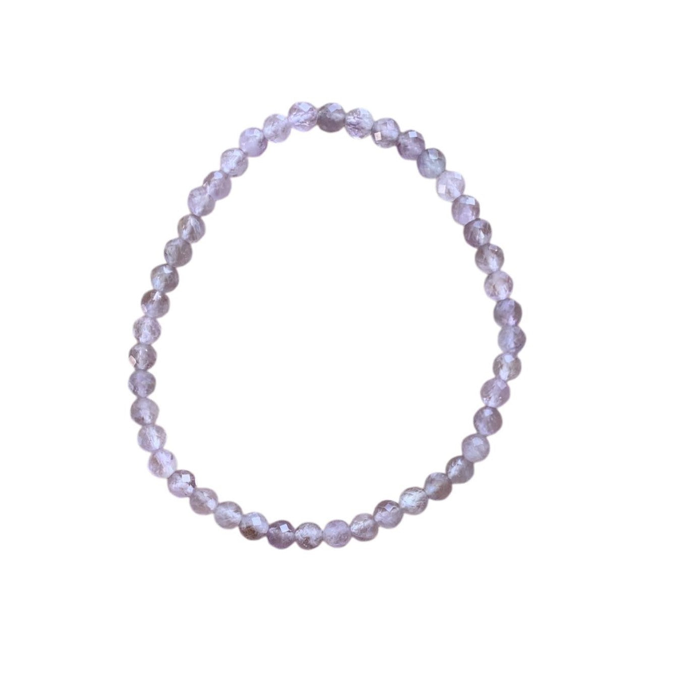 Minimalist Stackable Bracelet Lavender Amethyst