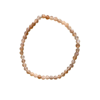 Dainty Sunstone Stackable Bracelet