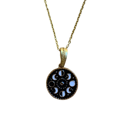 Moon Phases Necklace