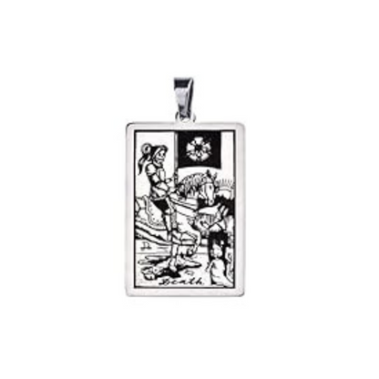 Tarot Card Necklaces - Silver Colored HD