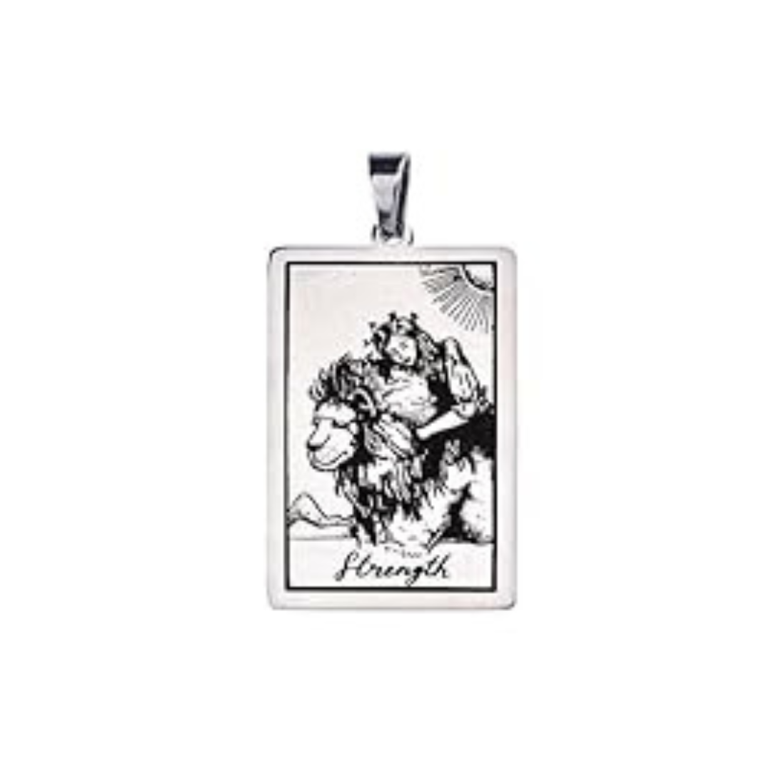 Tarot Card Necklaces - Silver Colored HD