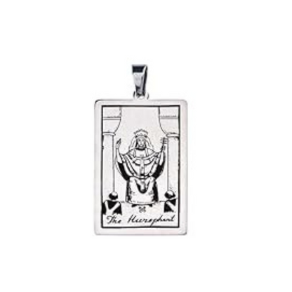 Tarot Card Necklaces - Silver Colored HD