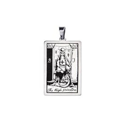 Tarot Card Necklaces - Silver Colored HD