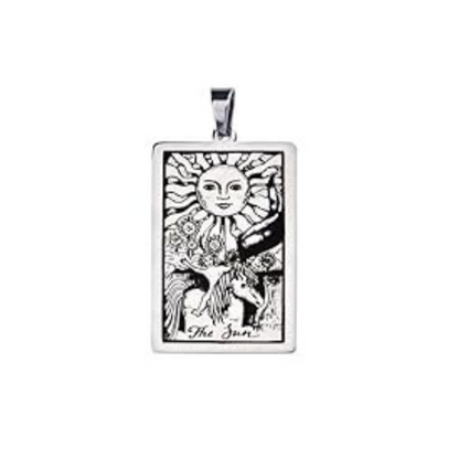 Tarot Card Necklaces - Silver Colored HD