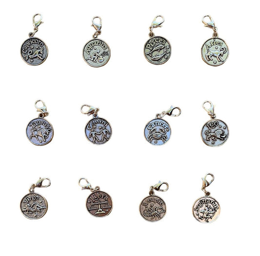 Wholesale Bundle of 12 Zodiac Charms