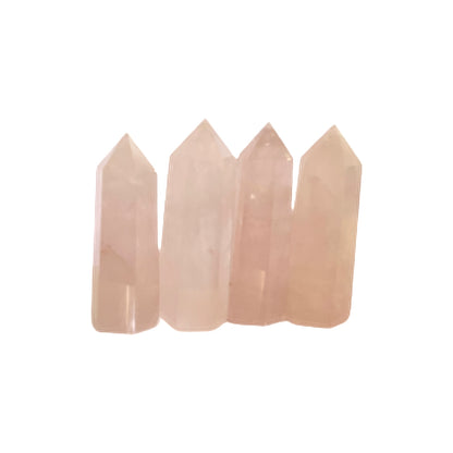 Stone Point Crystal Tower Rose Quartz